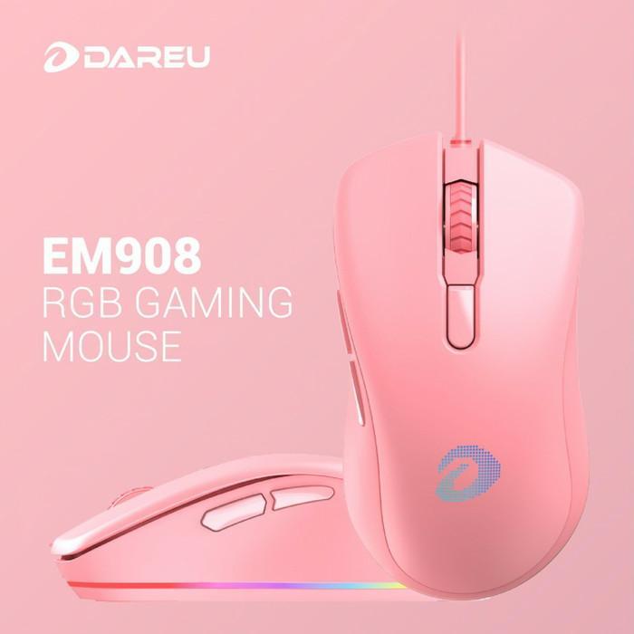 DAREU VICTOR EM908 E-SPORTS PINK MOUSE