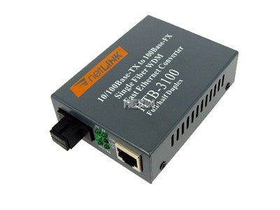NETLINK HTB-3100B 10/100 FIBER MEDIA CONVERTER