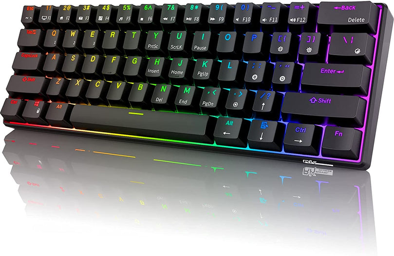 ROYAL KLUDGE RK61 61 KEYS WIRELESS 60% MECHANICAL GAMING KEYBOARD