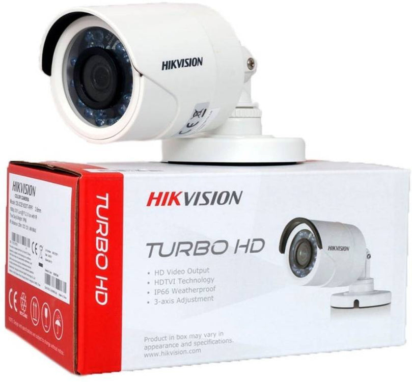 HIKVISION OUTDOOR IR BULLET CAMERA MODEL: DS-2CE16C0T-IRF 2.8MM 720P CCTV CAMERA