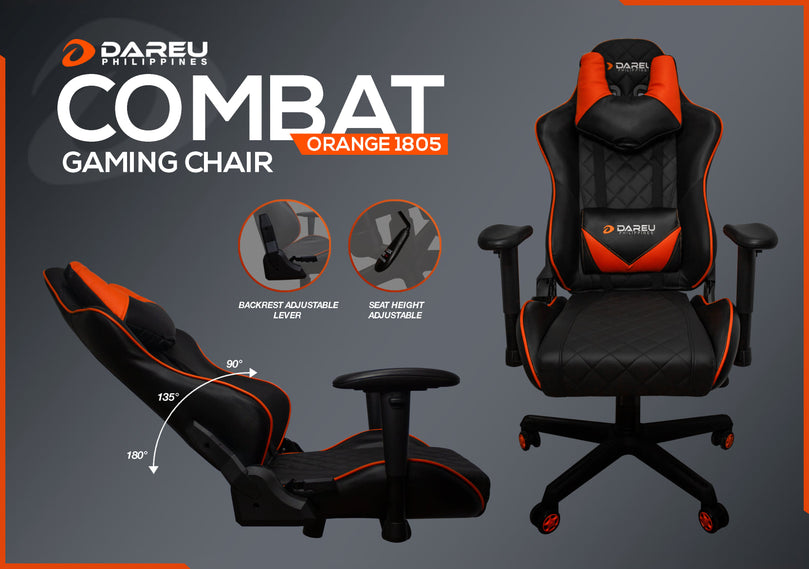 DAREU MODEL COMBAT #1805 GAMING CHAIR