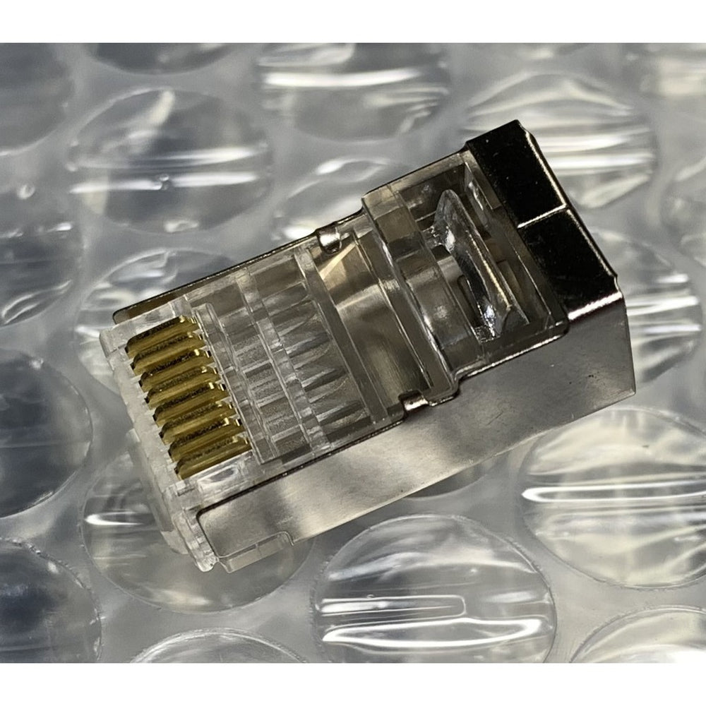 COMLINK RC-EZM100 RJ45 PASS THRU METAL SHIELDED (100 PCS/BOTTLE)