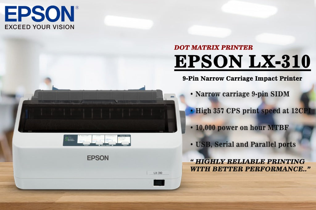 EPSON LX310 DOT MATRIX PRINTER