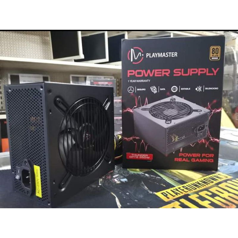 PLAYMASTER GPT2 550WATTS POWER SUPPLY