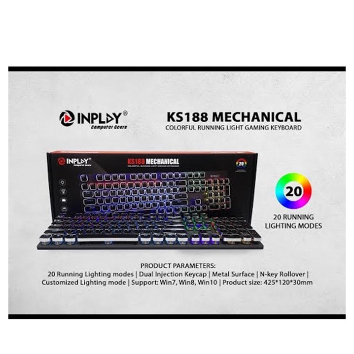 INPLAY KS188 MECHANICAL KEYBOARD