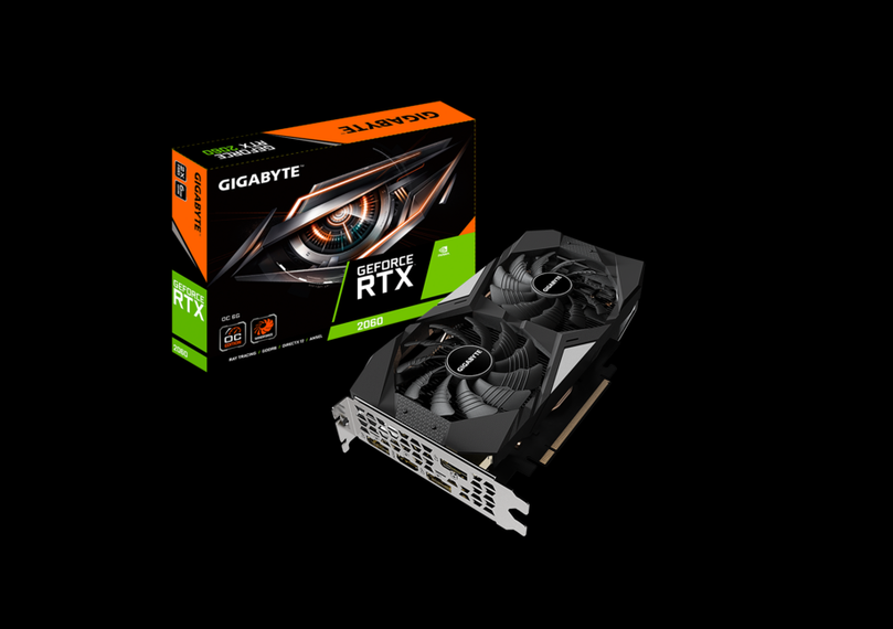 GIGABYTE GEFORCE RTX 2060 DC 6GB GDDR6 192BIT DUAL FAN VGA