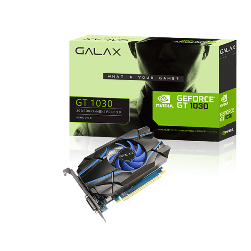 GALAX GEFORCE GT1030 2GB SDDR4 64-BIT HDMI 2.0B/DVI-D