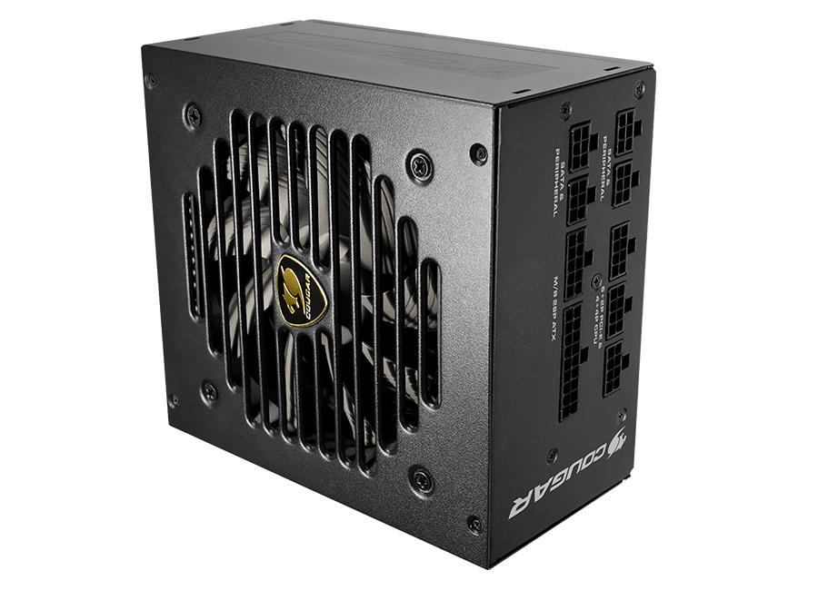 COUGAR GEX 850W | 80+ GOLD | FULL-MODULAR | FLAT CABLES | APFC | GAMING POWER SUPPLY