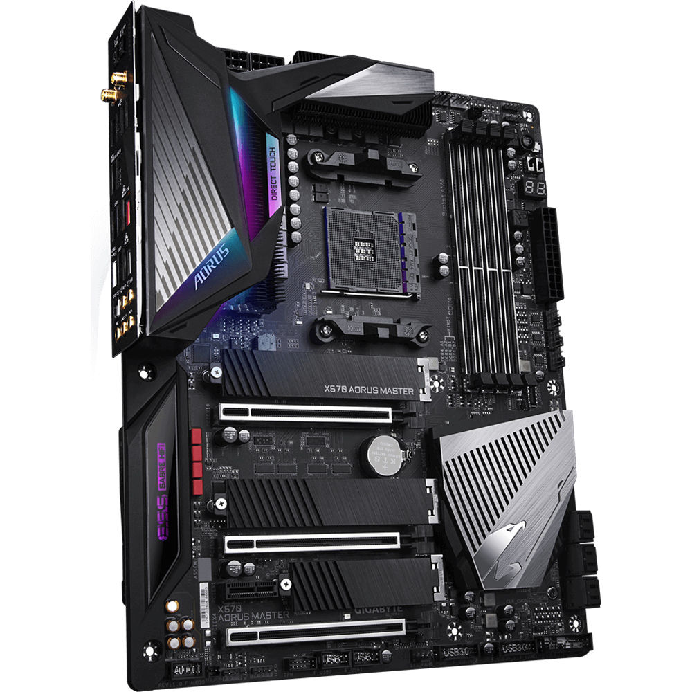 GIGABYTE AMD GA-X570 AORUS MASTER AM4 DDR4 PCIE 4.0 ATX MOTHERBOARD
