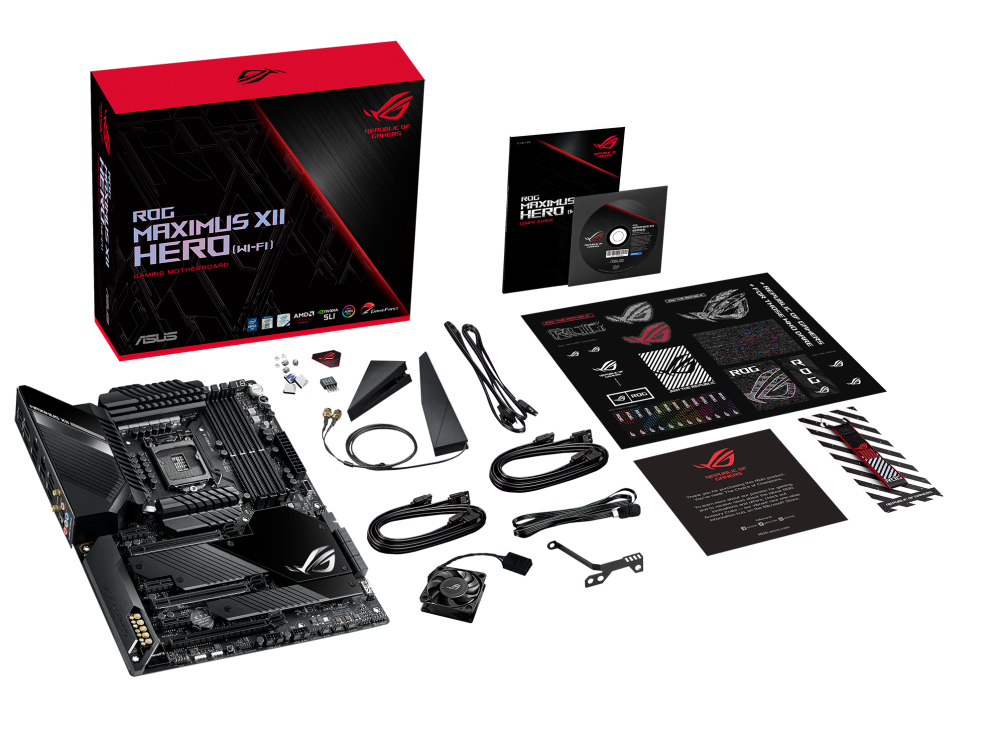 ASUS ROG MAXIMUS XII HERO (WI-FI) LGA 1200 (INTEL 10TH GEN) INTEL Z490 (WIFI 6) SATA 6GB/S