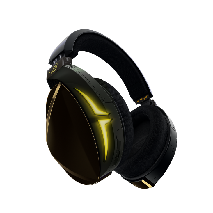 ASUS ROG STRIX FUSION 700 VIRTUAL 7.1 LED BLUETOOTH GAMING HEADSET FOR PC, PS4, AND NINTENDO SWITCH WITH HI-FI GRADE ESS DAC, ESS AMPLIFIER, DIGITAL MICROPHONE, BLUETOOTH AND AURA SYNC RGB LIGHTING