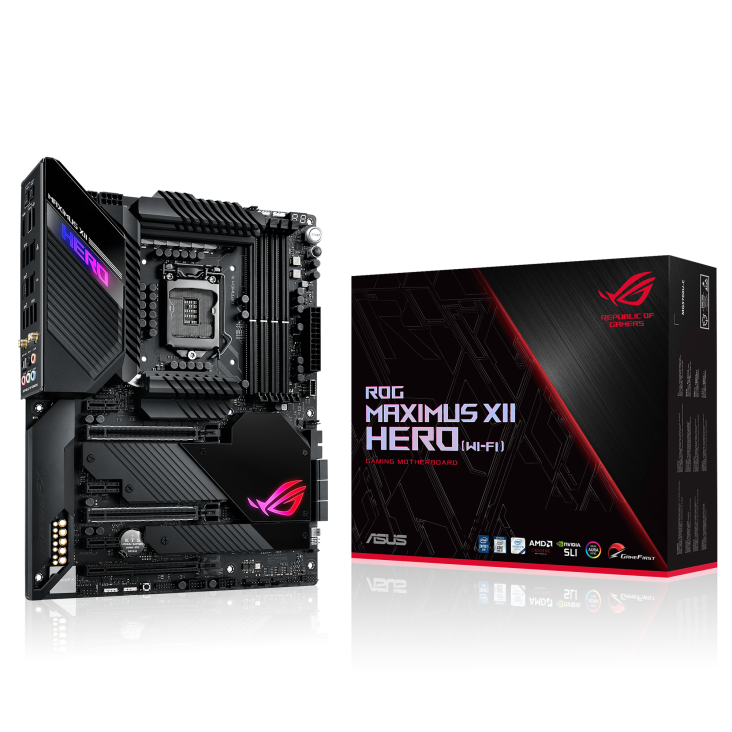 ASUS ROG MAXIMUS XII HERO (WI-FI) LGA 1200 (INTEL 10TH GEN) INTEL Z490 (WIFI 6) SATA 6GB/S