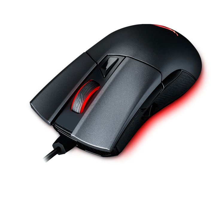 ASUS ROG GLADIUS II ERGONOMIC OPTICAL GAMING MOUSE OPTIMISED FOR FPS WITH AURA SYNC