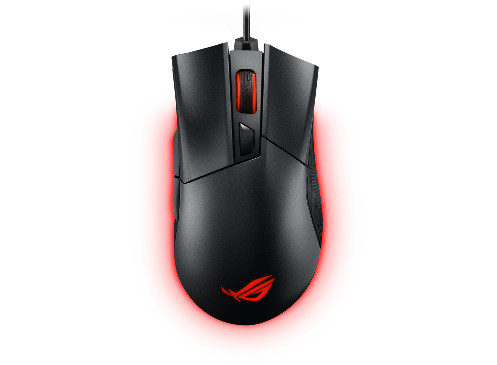 ASUS ROG GLADIUS II ERGONOMIC OPTICAL GAMING MOUSE OPTIMISED FOR FPS WITH AURA SYNC