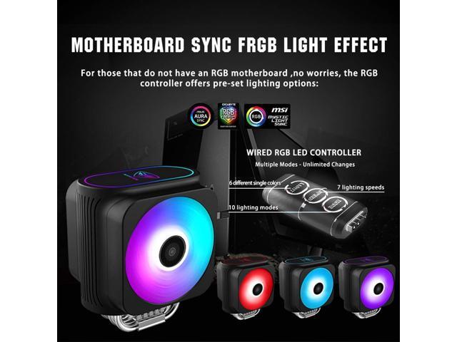 PC COOLER GI-D66A HALO FRGB 230W FULL SIZE TOWER CPU COOLER