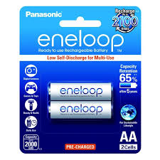 PANASONIC ENELOOP AA BATTERY DOUBLE RECHARGEABLE