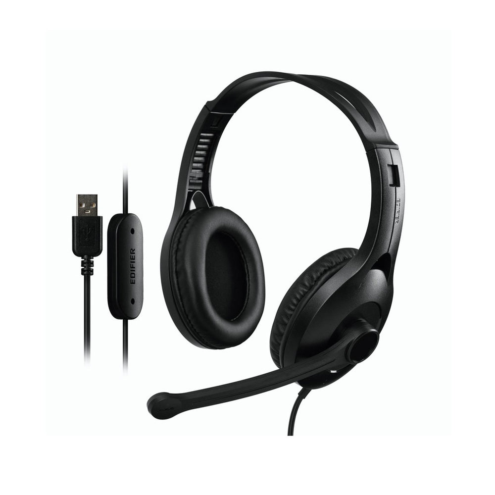 EDIFIER K800 USB COMPUTER BLACK HEADSET