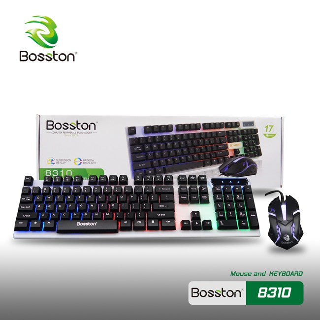 BOSSTON EK8310 KEYBOARD AND MOUSE COMBO