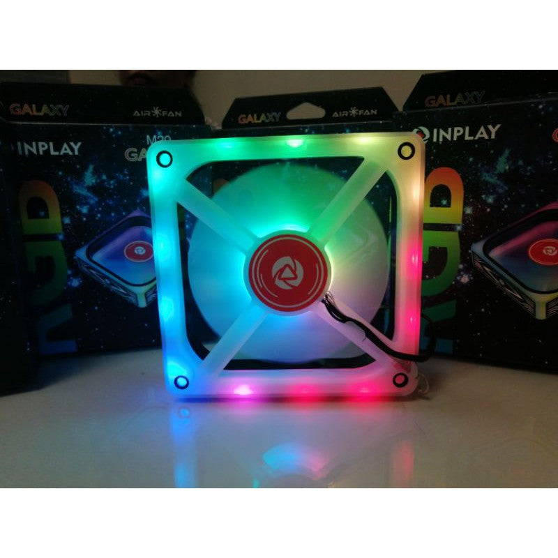 INPLAY DF-12-M20 GALAXY RAINBOW FAN