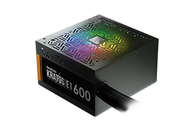 GAMDIAS KRATOS E1-600 RGB 600W POWER SUPPLY