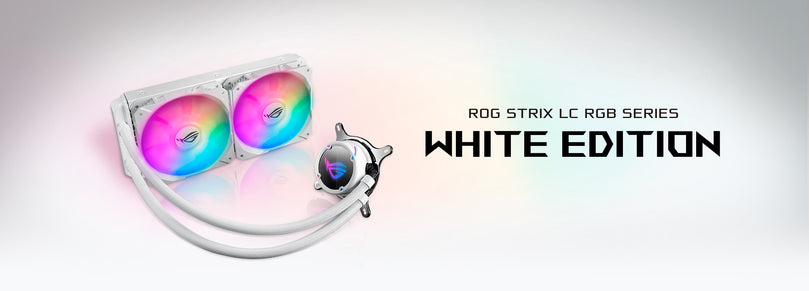 ASUS FAN ROG STRIX LC 240 RGB WHITE LIQUID COOLER