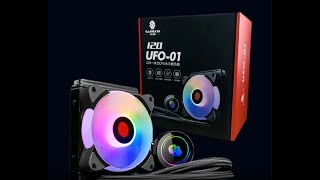 COOLMAN 120 UFO-01 RGB CPU AIO LIQUID COOLER