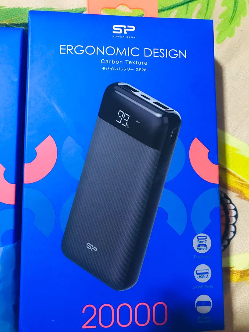 SILICON POWER GP28 20K MAH BLACK POWER BANK