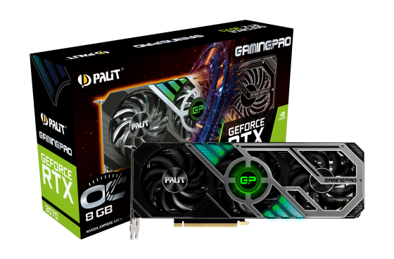 PALIT GEFORCE RTX 3070 GAMING PRO 8GB GDDR6 RAY-TRACING LHR GRAPHICS CARD