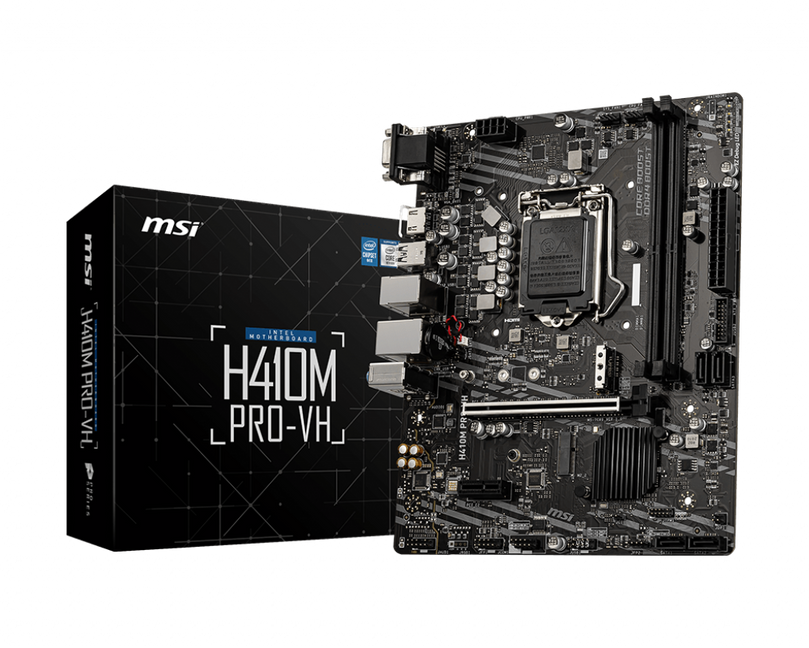 MSI H410M PRO-VH MATX (10TH GEN INTEL CORE) MOTHERBOARD