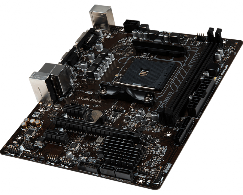 MSI PRO A320M PRO-E AM4 AMD A320 MICRO ATX AMD MOTHERBOARD