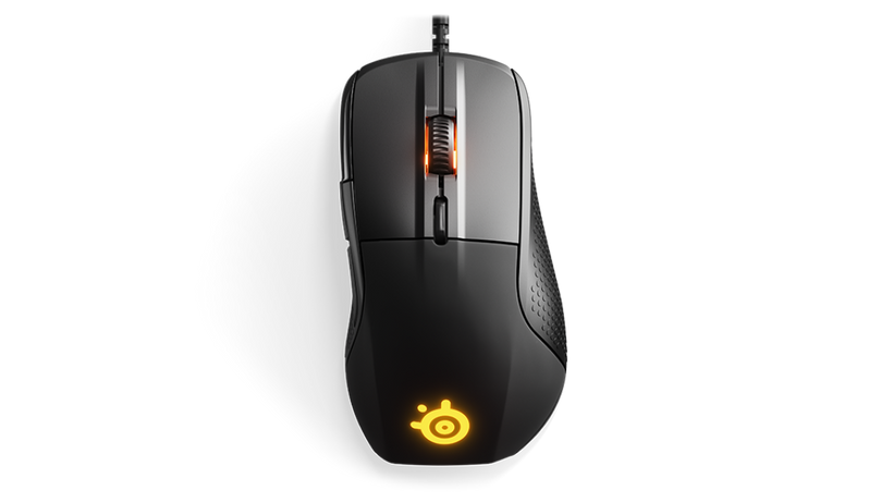 STEELSERIES RIVAL 710 - 16,000 CPI TRUEMOVE3 OPTICAL SENSOR - OLED DISPLAY GAMING MOUSE
