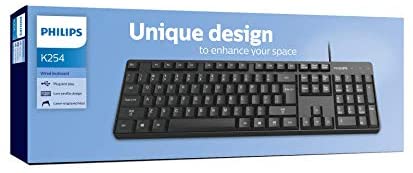 PHILIPS WIRED SPK-6254B/K254 KEYBOARD