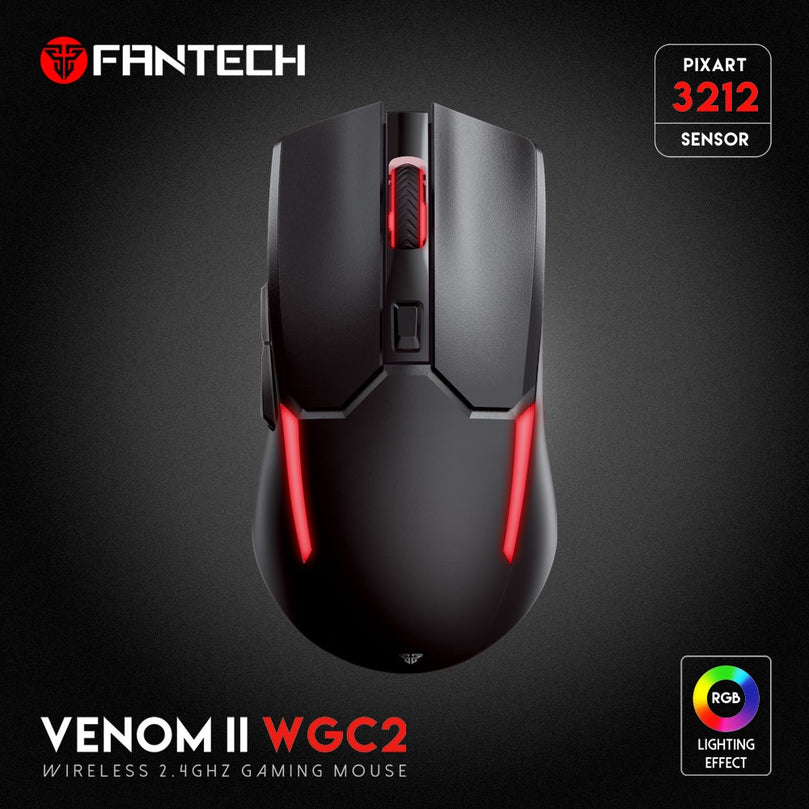 FANTECH WGC2 VENOM WIRELESS MOUSE