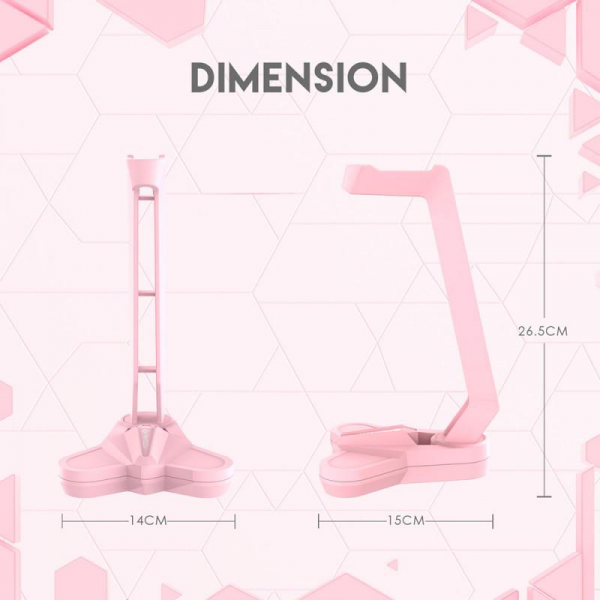 FANTECH AC3001 SAKURA EDITION PINK HEADSET STAND