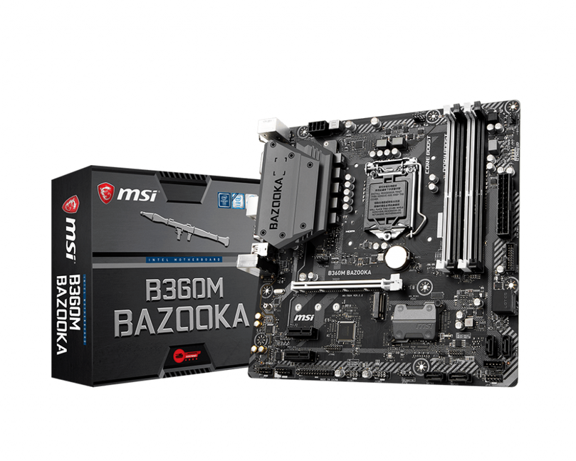 MSI ARSENAL GAMING B360M BAZOOKA LGA 1151 MOTHERBOARD