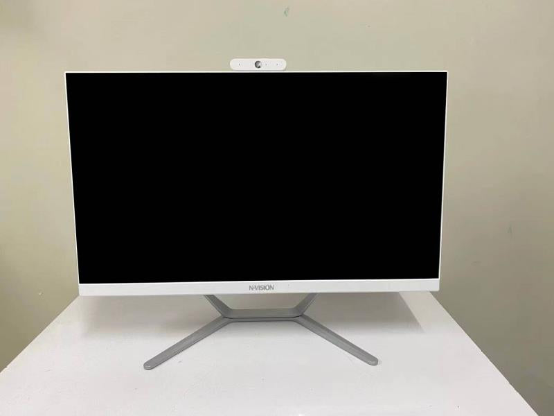 NVISION NAIO24-V2 ALL-IN-ONE PC 23.8″ IPS – WHITE | INTEL CORE i5-4310M | 1 x MEMORY SLOT | 1 x 2.5″ STORAGE SLOT | INTEL UHD GRAPHICS 4600 | BUILT-IN 720HD CAMERA | WI-FI 802.11BGN 2.4GHZ | BUILT-IN 7800MA UPS | NO MEMORY, STORAGE & OS INCLUDED