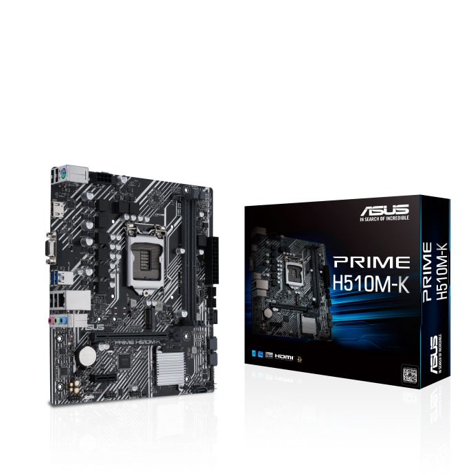 ASUS PRIME H510M-K INTEL H510 LGA 1200 MICRO ATX MOTHERBOARD