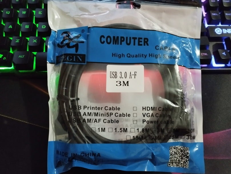 USB EXTENSION 3 METERS 3.0