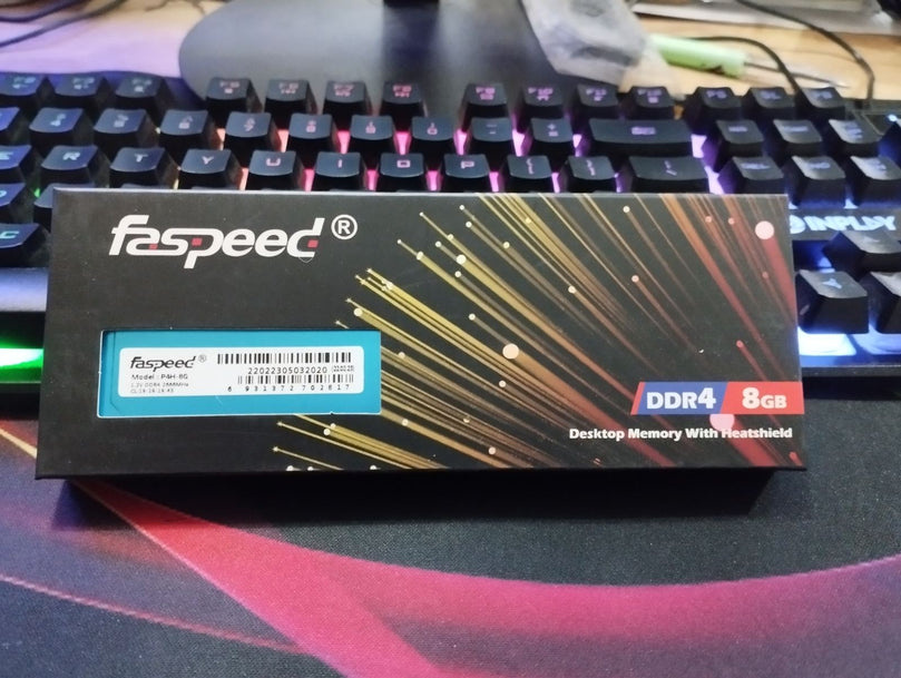 FASPEED 8GB DDR4 2666MHZ WITH HEATSHIELD DESKTOP MEMORY