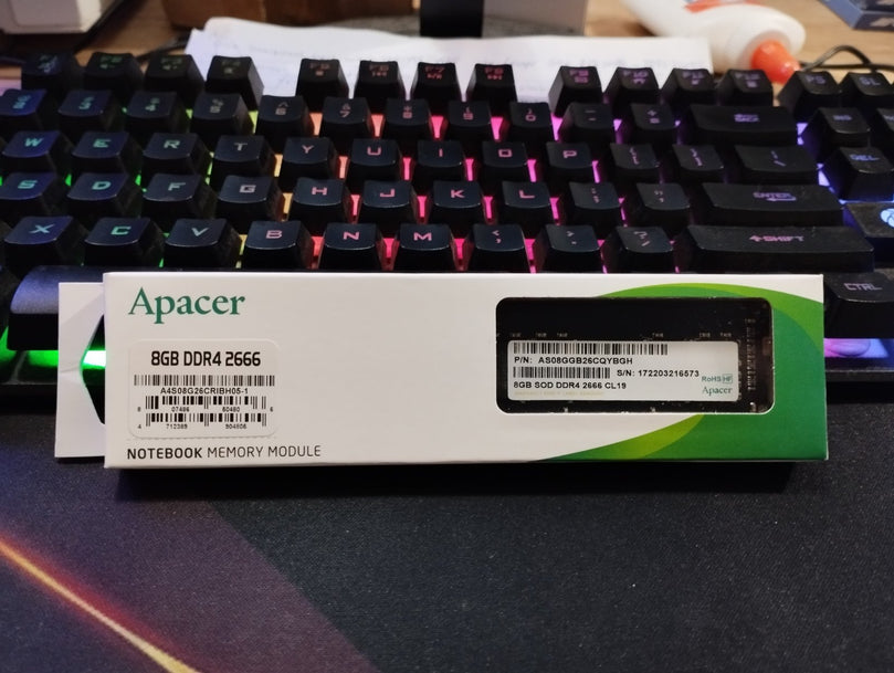 APACER 8GB DDR4 2666MHZ LAPTOP MEMORY