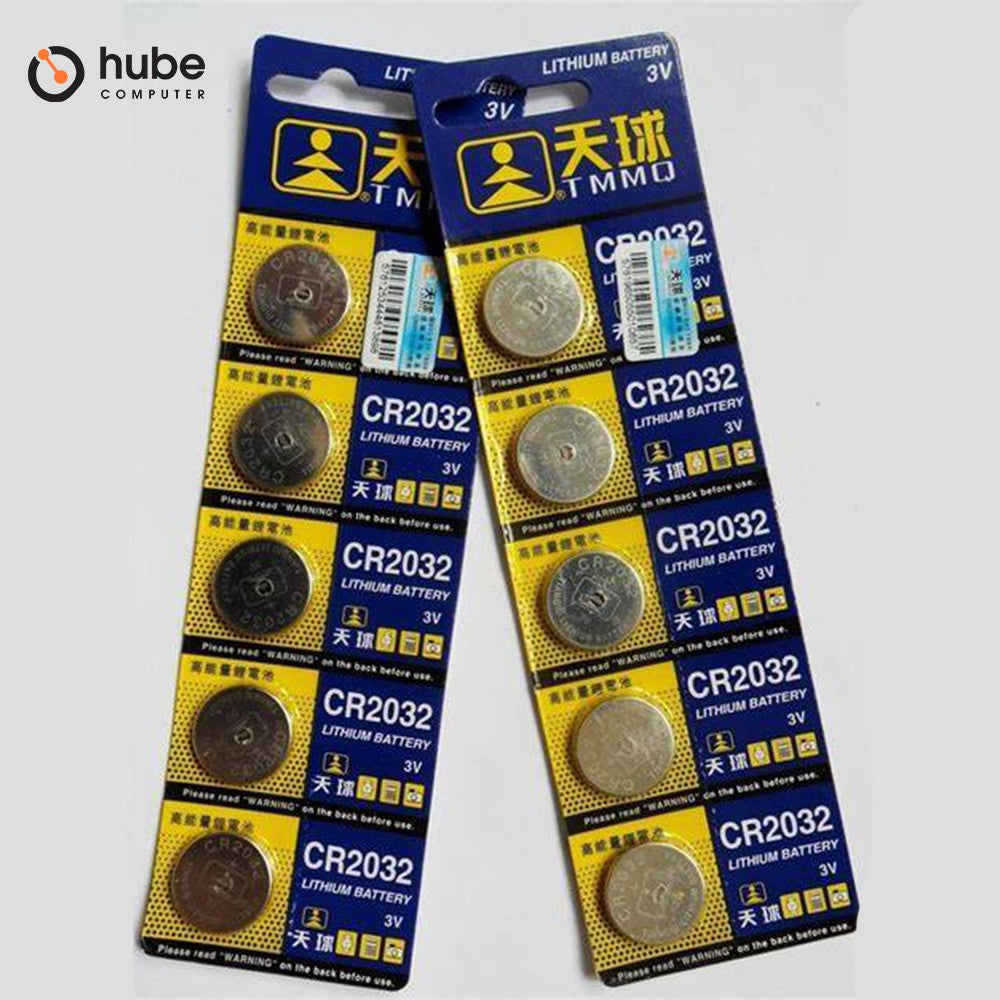 TMMQ/GOOP CR2032V CMOS BIOS LITHIUM BATTERY