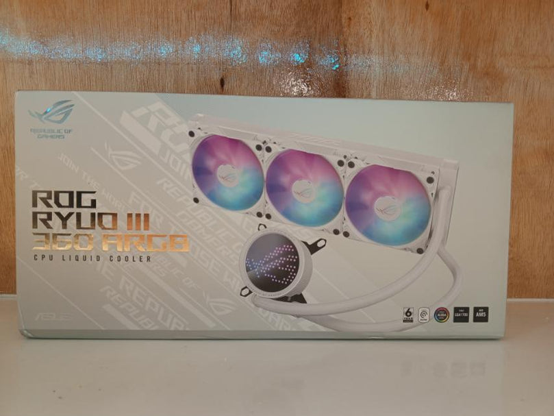 ASUS ROG RYUO III 360 ARGB ALL-IN-ONE LIQUID CPU COOLER WITH AURA SYNC