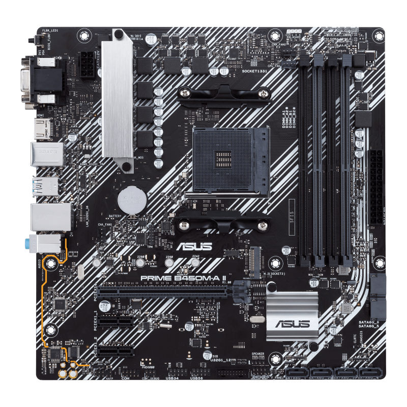 ASUS PRIME B450M-A II AM4 MOTHERBOARD