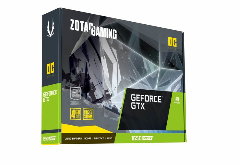 ZOTAC GAMING GeForce GTX 1650 SUPER OC GRAPHICS CARD
