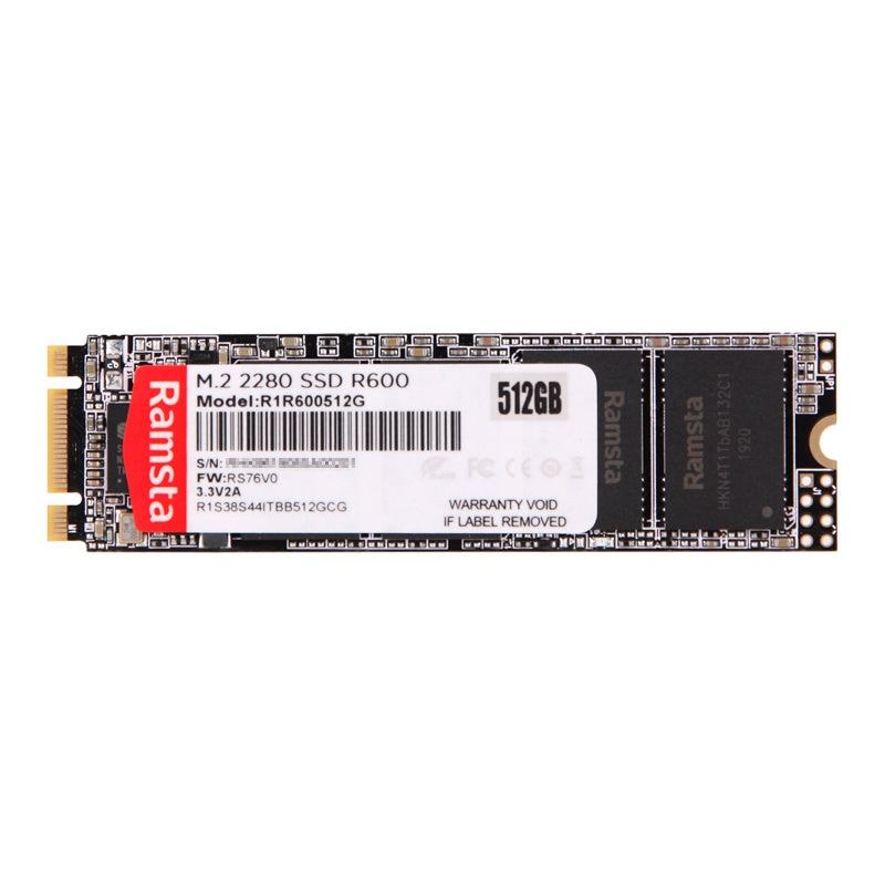 RAMSTA R600 512GB  M.2 2280 SATA SSD