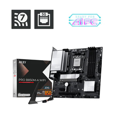 MSI PRO B850M-A WIFI DDR5 AMD MOTHERBOARD