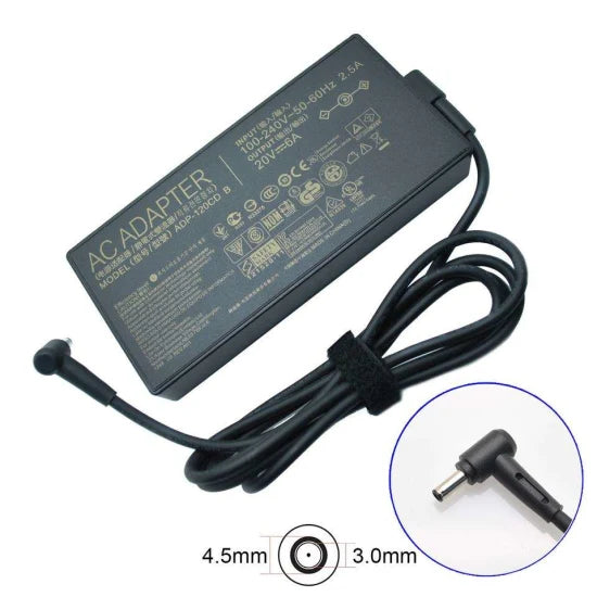 Laptop Charger Asus 20V 6A 4.5mm x 3.0mm original Male Pin (I)-