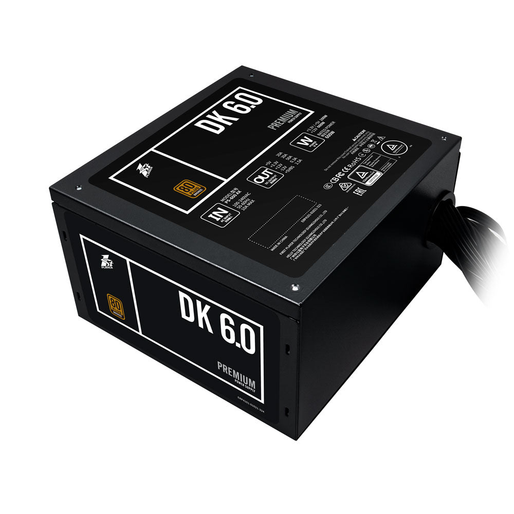 1STPLAYER DK PREMIUM 600W 80+ BRONZE POWER SUPPLY
