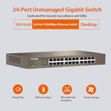 TENDA TEG1024D 24 PORT GIGABIT SWITCH HUB