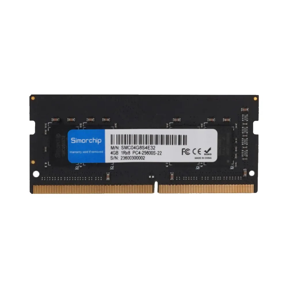 SIMORCHIP 8GB 3200MHZ DDR4 NB SODIMM LAPTOP MEMORY